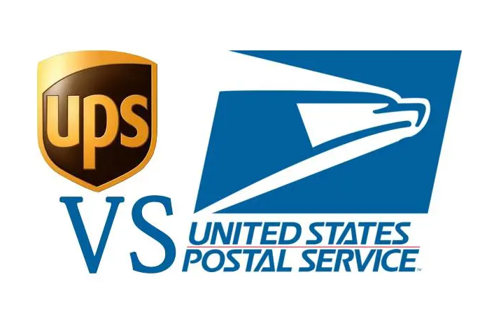 美国邮政USPS和美国联合包裹UPS的区别。